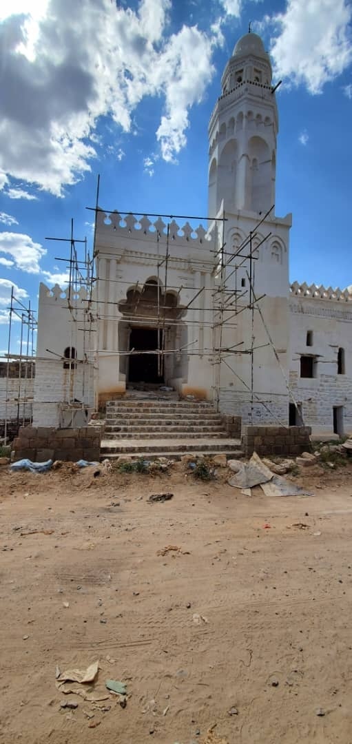 استمرار أعمال الترميم الأثري للمرحلة الثالثة في المدرسة المنصورية